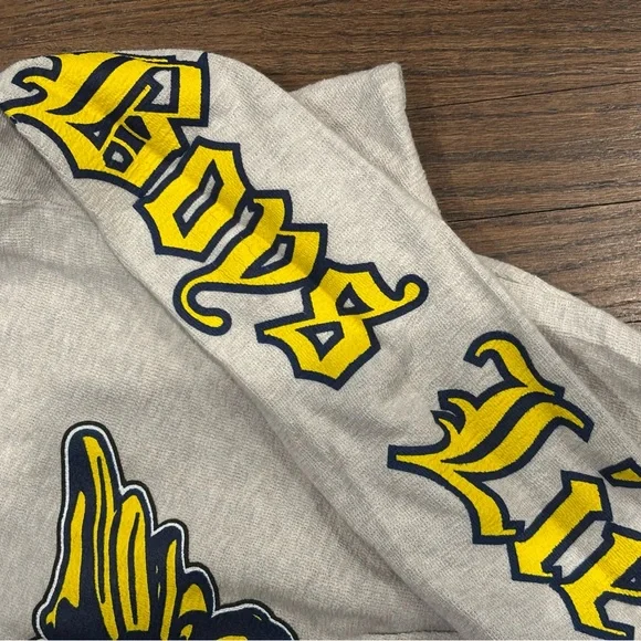 Boys Lie Gray Hoodie with Yellow Graphic - Picture 4 of 6